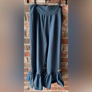 Matilda Jane Teal Ruffle Pants